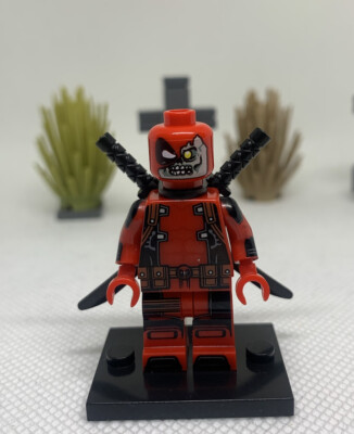 Lego Marvel Deadpool 3rd Party Custom Made MiniFigure