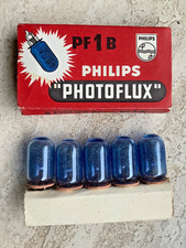 Blitzbirnen PHILIPS Photoflux PF1B für Blitzgerät, unbenutzt, KE-gr-M