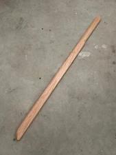 Handmade Straight Edge Ninja-to Shoto Bokken Bokuto Wood Sword, Oak, 32”