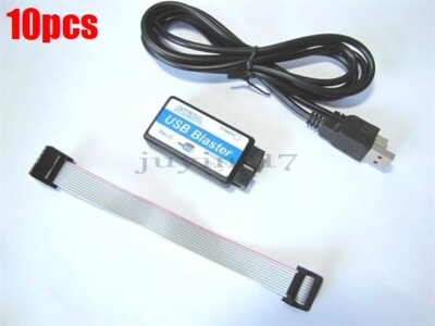 10Pcs Programmer Altera Mini Usb Blaster Cable For Cpld/Fpga/Nios/Jtag Module ku