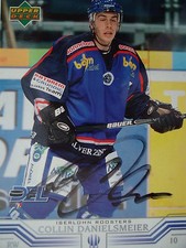 117 Collin Danielsmeier Iserlohn Roosters DEL 2001-02 orig. signiert