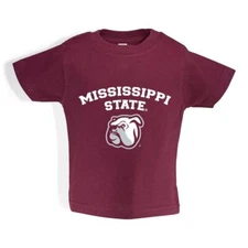 Mississippi State Toddler Short Sleeve T Shirt Print