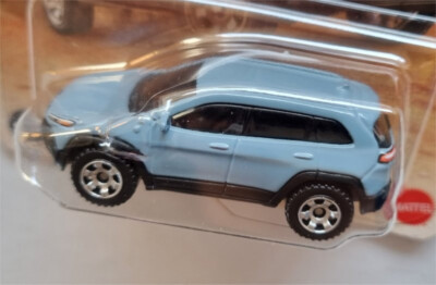 2025 Matchbox `14 Jeep Cherokee Trailhawk in 1/64 # JBT04 MBX SUV 2014
