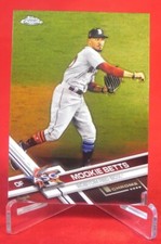 Mookie Betts 2017 TOPPS Chrome Baseball Card #HMT26 Mint