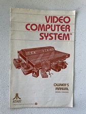 1980 Atari Video Computer System CX2600A Owners Manual