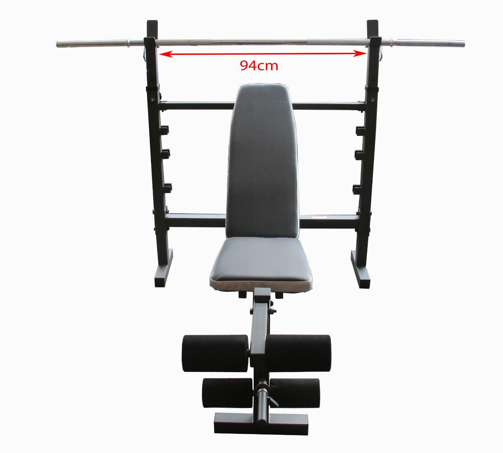 Multi Station Weight Bench Press Power Station Exercise Home Gym