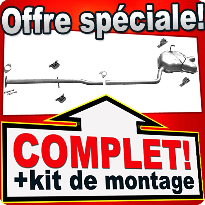 Échappement pour MINI ONE (R50 R52 R52) 1.6 90CH Hayon / Cabrio Silencieux - Photo 2/2