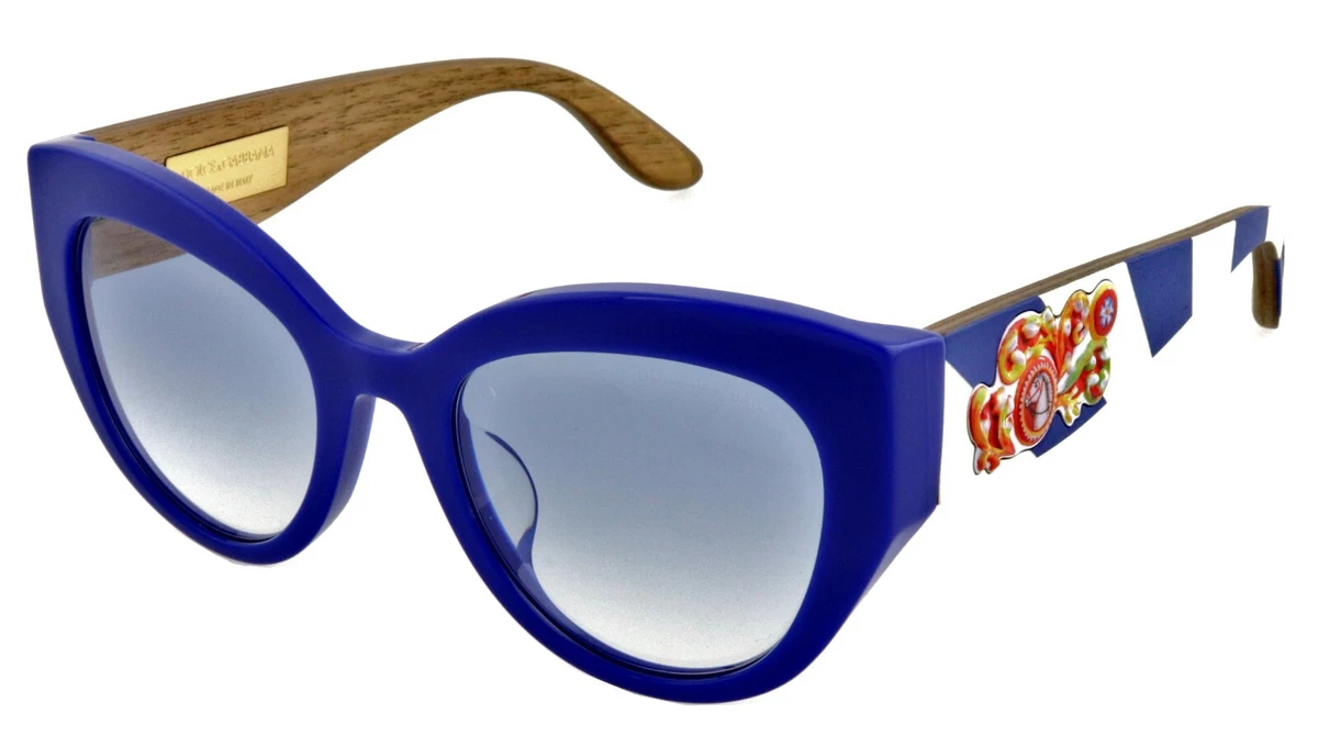 Dolce&Gabbana Blue Butterfly Sunglasses for Women for sale  display picture 1