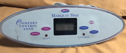 Marquis Spas (650-0370) large 4 button / 94/ MTSII Topside Panel (3 3/4" X 11")