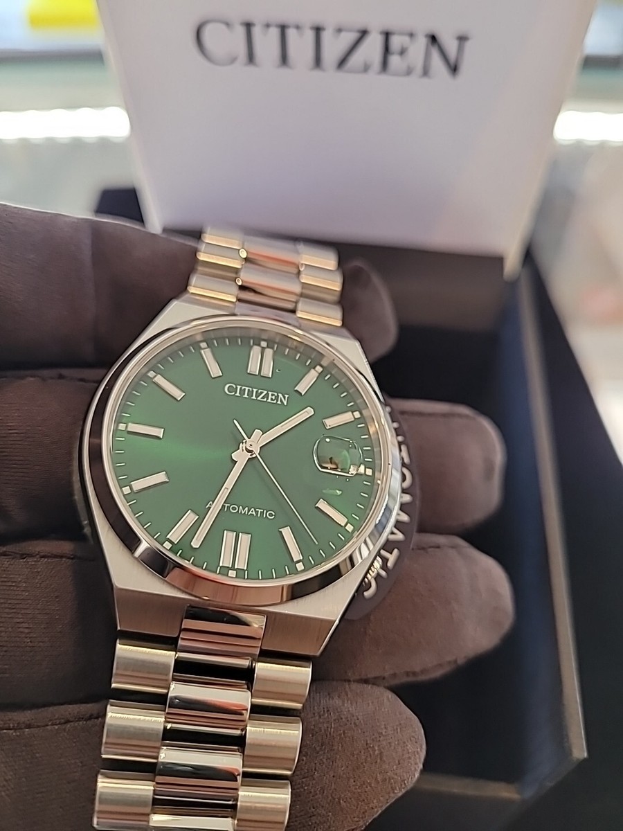 Citizen Tsuyosa Automatic Green Dial Stainless Steel Men's Watch