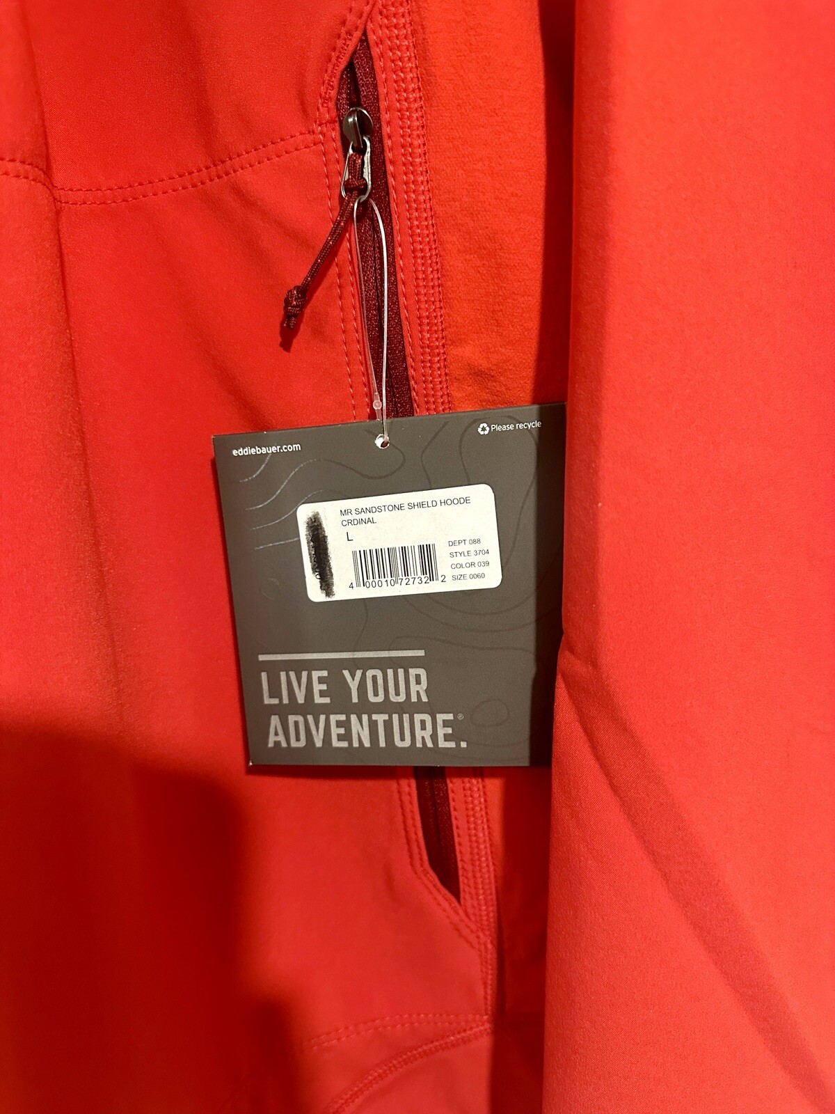 Eddie Bauer First Ascent Men's Sandstone Shield Hooded Jacket