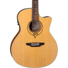 Luna Guitars Heartsong Grand Concert Acoustic-electric Guitar Natural