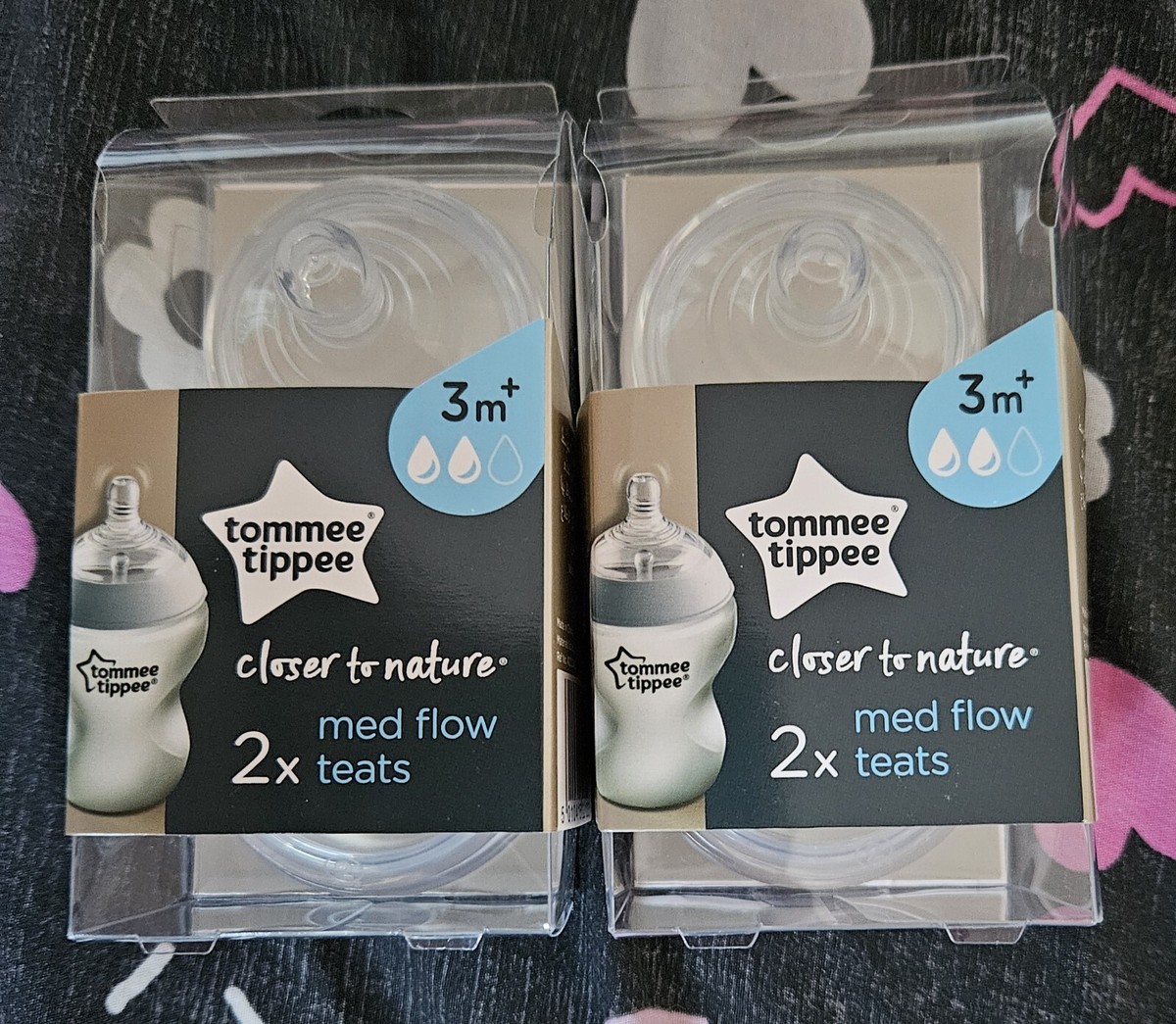 Clearance tommee tippee closer to nature medium flow teats New