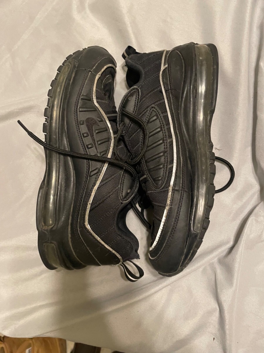 Size 9.5 - Nike Air Max 98 Black W for sale online | eBay