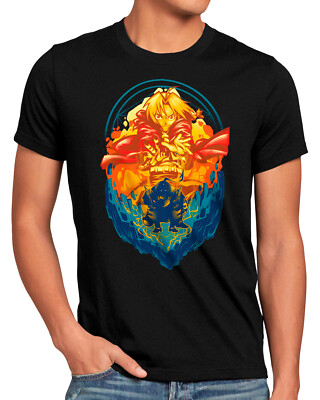 Iron Alchemist Herren T-Shirt fullmetal japan roy brotherhood