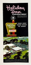 1960s Holiday Inn Chicago West Airport Illinois Vintage Hotel Travel Brochure