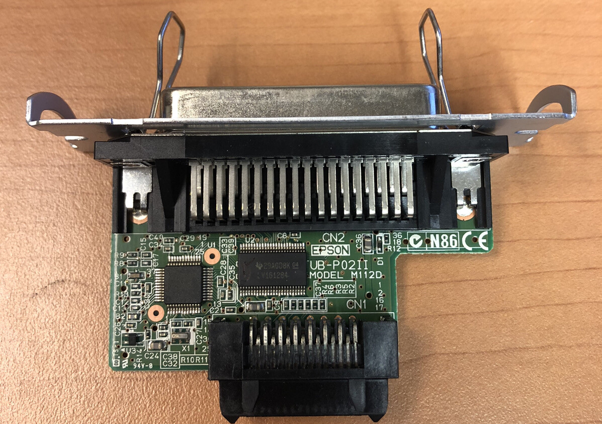 Epson TM Series UBP02 M112D Parallel Port Adapter Interface Card