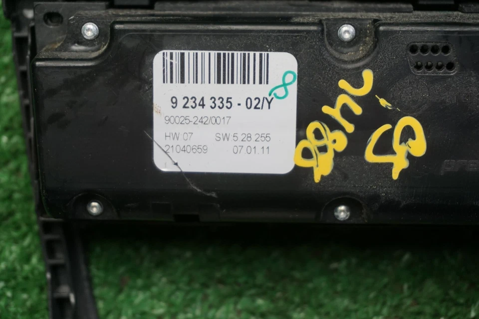 BMW X5 2008 09 10 11 12 control de aire acondicionado OEM 923433502 Foto 4 de 4