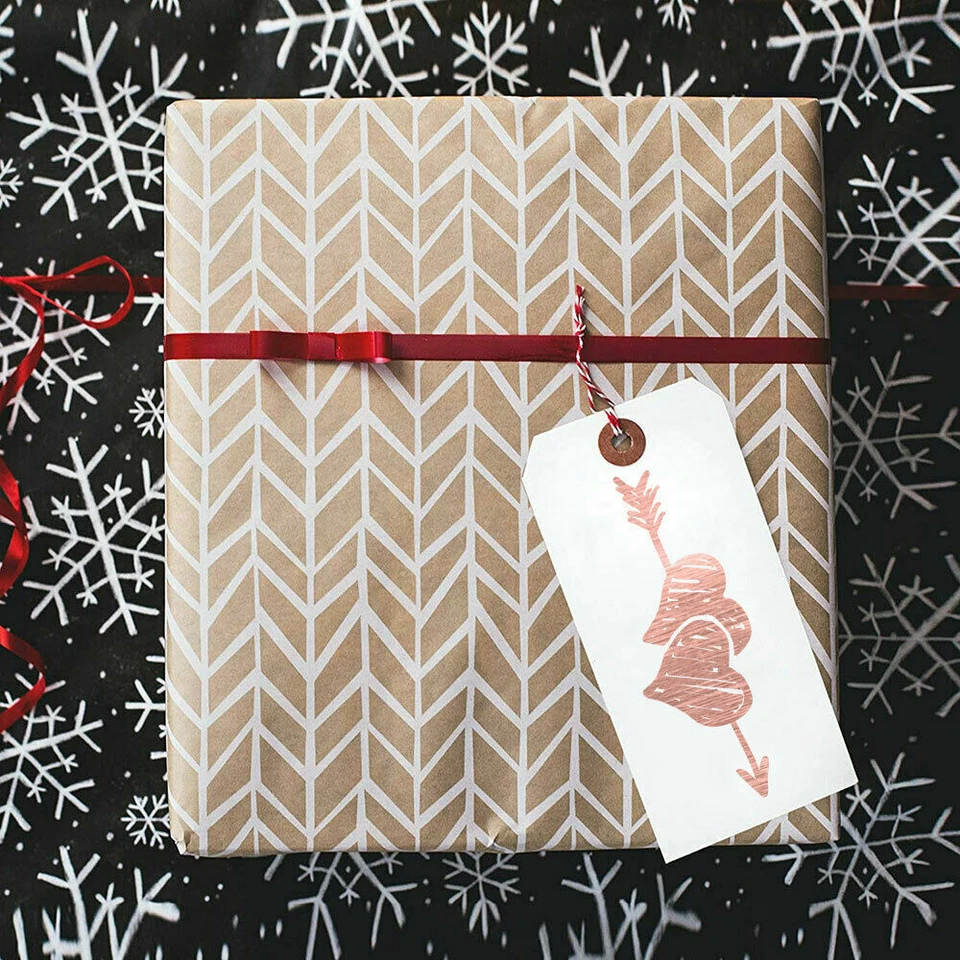 Permanent Adhesive Vinyl Film 6 Sheets for Cut 12"x10" DIY Craft Vinyl Bundle - Image 4 of 4