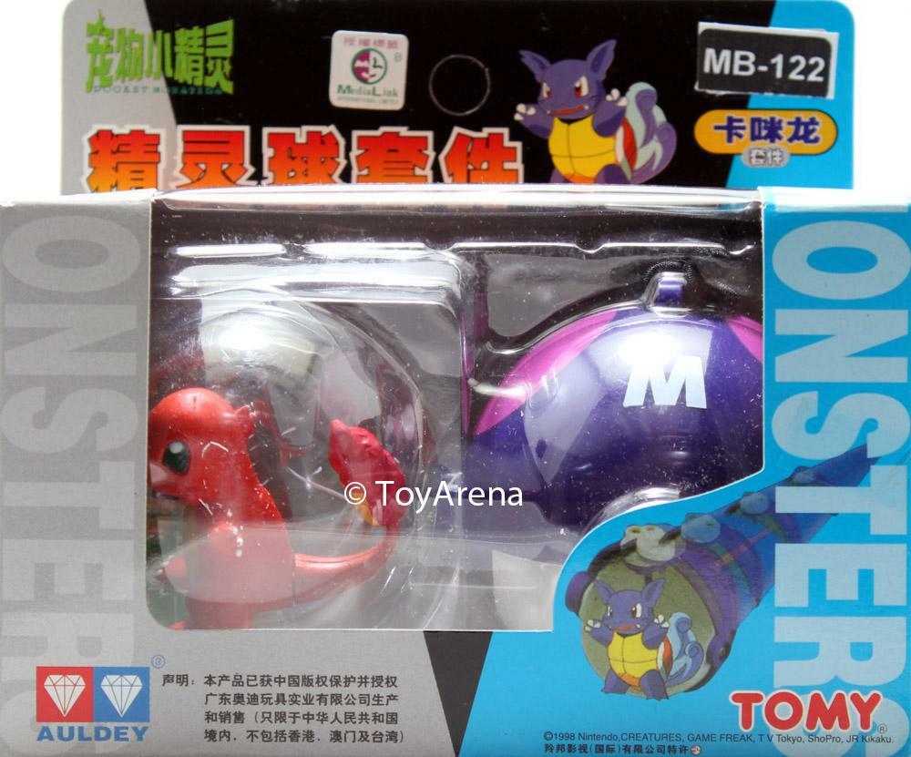 Auldey Tomy Pokemon MB-122 Charmander / Hitokage Masterball Figure