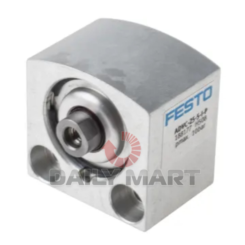 New In Box FESTO ADVC-25-5-I-P 188177 Short-stroke Cylinder