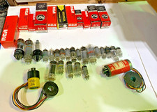 VINTAGE VACUUM/RADIO TUBE LOT see pictures