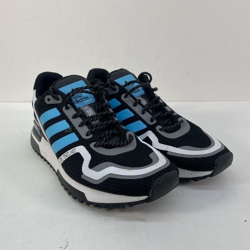 Adidas ZX 750 HD Black Blue Lace Up Running Athletic Sneakers Shoes Men  Size 8.5 | eBay