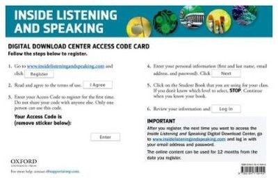 Inside: Level Four: Listening & Reading Tools [Mixed Media Product] NEU
