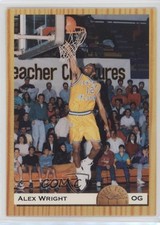 1993-94 Classic Draft Picks Alex Wright #81 0g7
