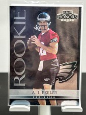 2001 Playoff Honors - #/250 #102 - A.J. Feeley - Philadelphia Eagles Rookie