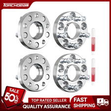1 Hub Centric Wheel Spacers 5x4.5 64.1mm M12x1.5 For 2001-2012 Ford Escape 4pc