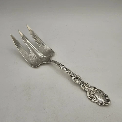 Marie Antoinette by Gorham Sterling Silver Large Serving Fork 8 5/8" 93 Grams