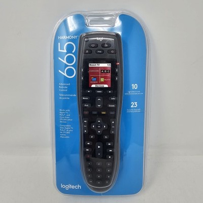 Logitech Harmony 665 Advanced Remote Control Black - OPEN BOX