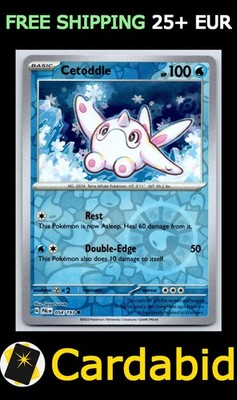 Cetoddle - PAL #054/193 SV02: Paldea Evolved Reverse Holofoil NM