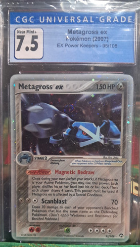 Metagross ex graded CGC 7.5 for sale on eBay