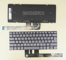 For Lenovo Yoga Pro 7 14ARP8 83AU, 7 14IRH8 82Y7 Keyboard UK Backlit Gray black