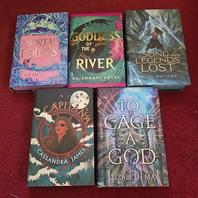 Mixed Lot of 5 x Illumicrate Books - Signed and Special Editions + Sprayed Edges