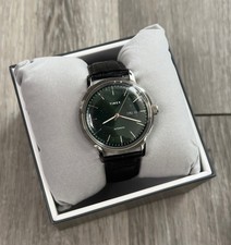 BRAND NEW Timex Men's Marlin 38mm Watch - Black Strap Green Dial