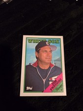 Topps 1988 Topps Jim Fregosi #714 Chicago White Sox Team Checklist Card