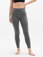 ATHLETA Salutation Stash Pocket High Rise 7/8 Tight Shadow Grey XS 531321 NEW