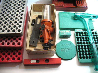 LOT of 40+ Reloading Tools - Lyman Ideal No. 55 Measure, Bullet Puller, RCBS