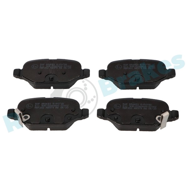 RAP Brakes Bremsbelagsatz Scheibenbremse R-P0798 FüR Fiat Panda VAN 4X4 312CXG2B-image