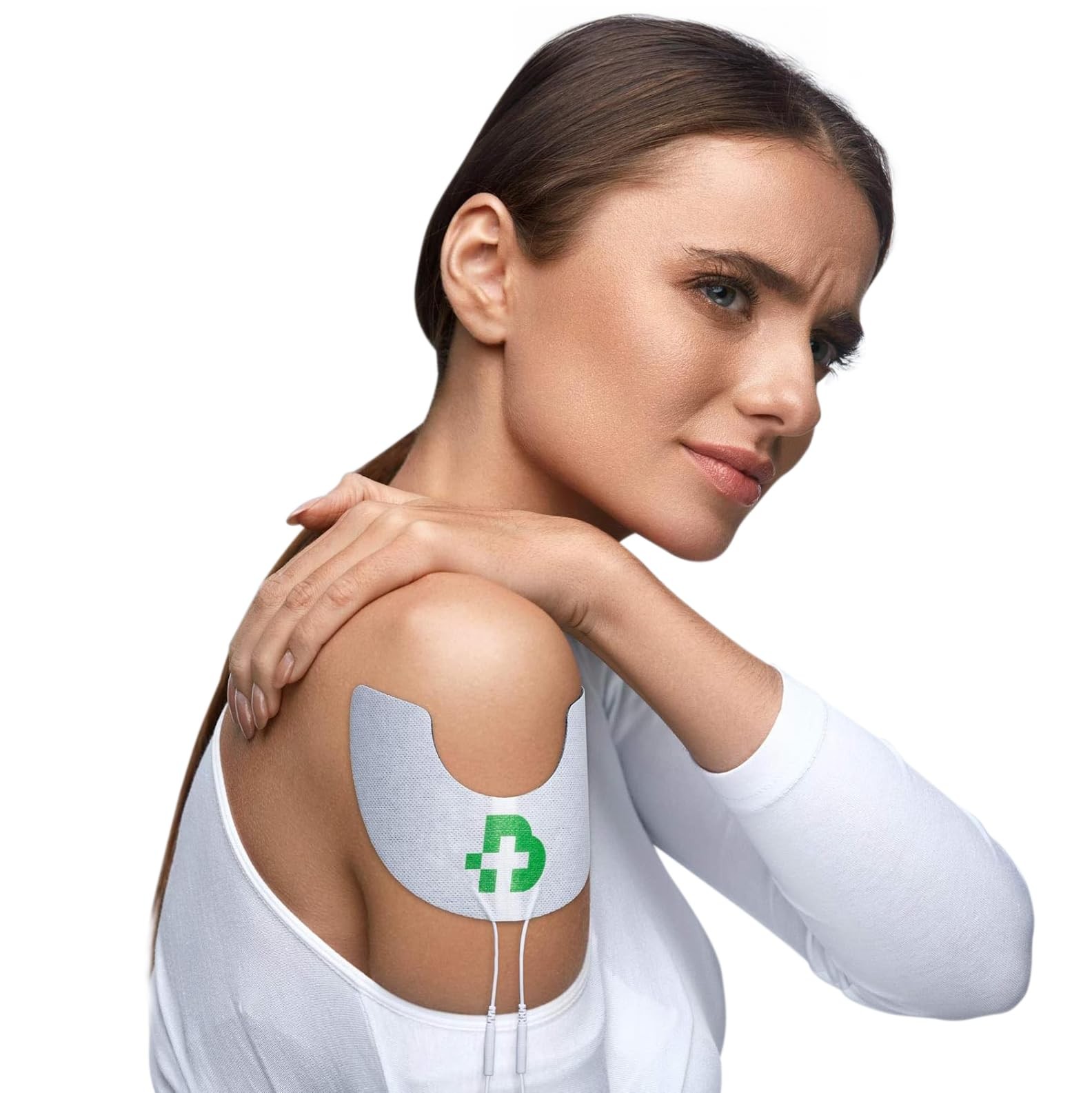 Traitement des épaules par double électrodes en hydrogel premium longue durée