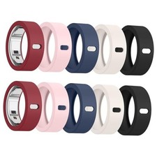 10 Pack Cover for Oura S for 5/6/7/8/9/10 Black Blue Starlight Pink Wine Red