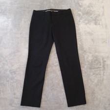 Banana Republic Sloan Ankle Pants Womens Size 2 Black 30x26.5 Low Rise Pockets