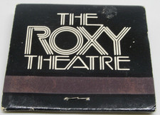 The Roxy Theatre 9009 Sunset Blv Hollywood Los Angeles California FULL Matchbook