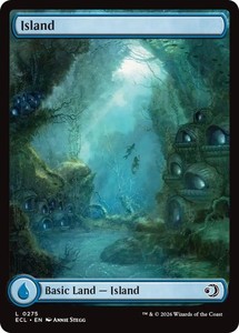 Island (0275) Full Art Lorwyn Eclipsed