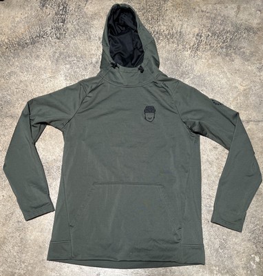 UNRL Hoodie Mens Small Sweatshirt Barstool Sports Spittin Chiclets Logo Green
