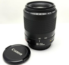 Canon EF 80-200mm f/4.5-5.6 II Zoom Lens for EOS Film & Digital SLRs - MINT