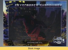 2022 Marvel Metal Universe Spider-Man Skyscraper Shadow Box Daredevil READ 0s60